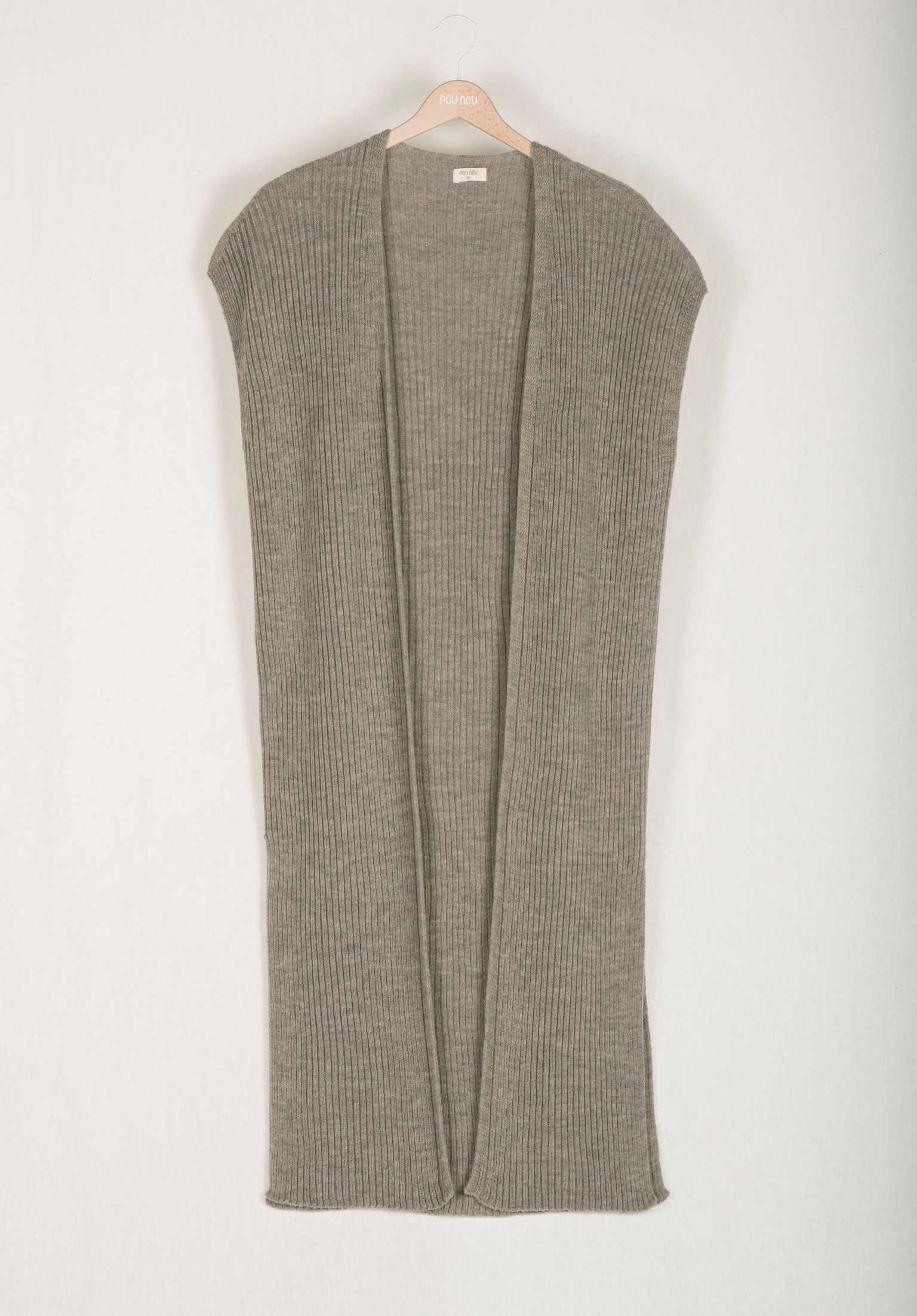 Long woollen jacket