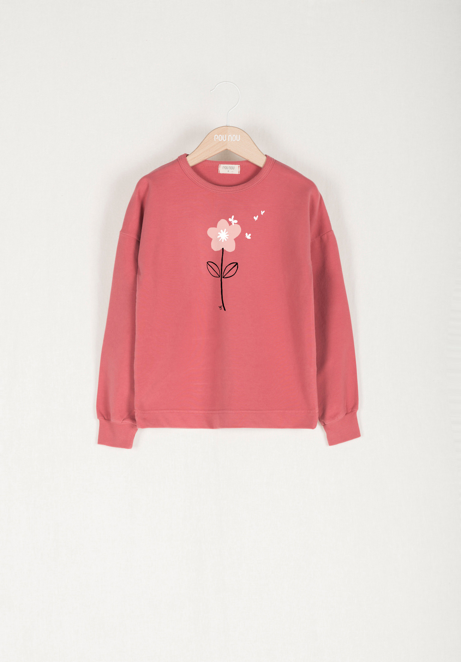 Sudadera flor 