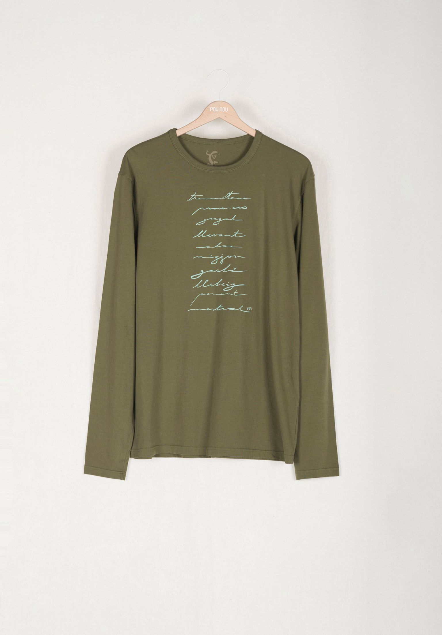 Camiseta básica manga larga los vientos