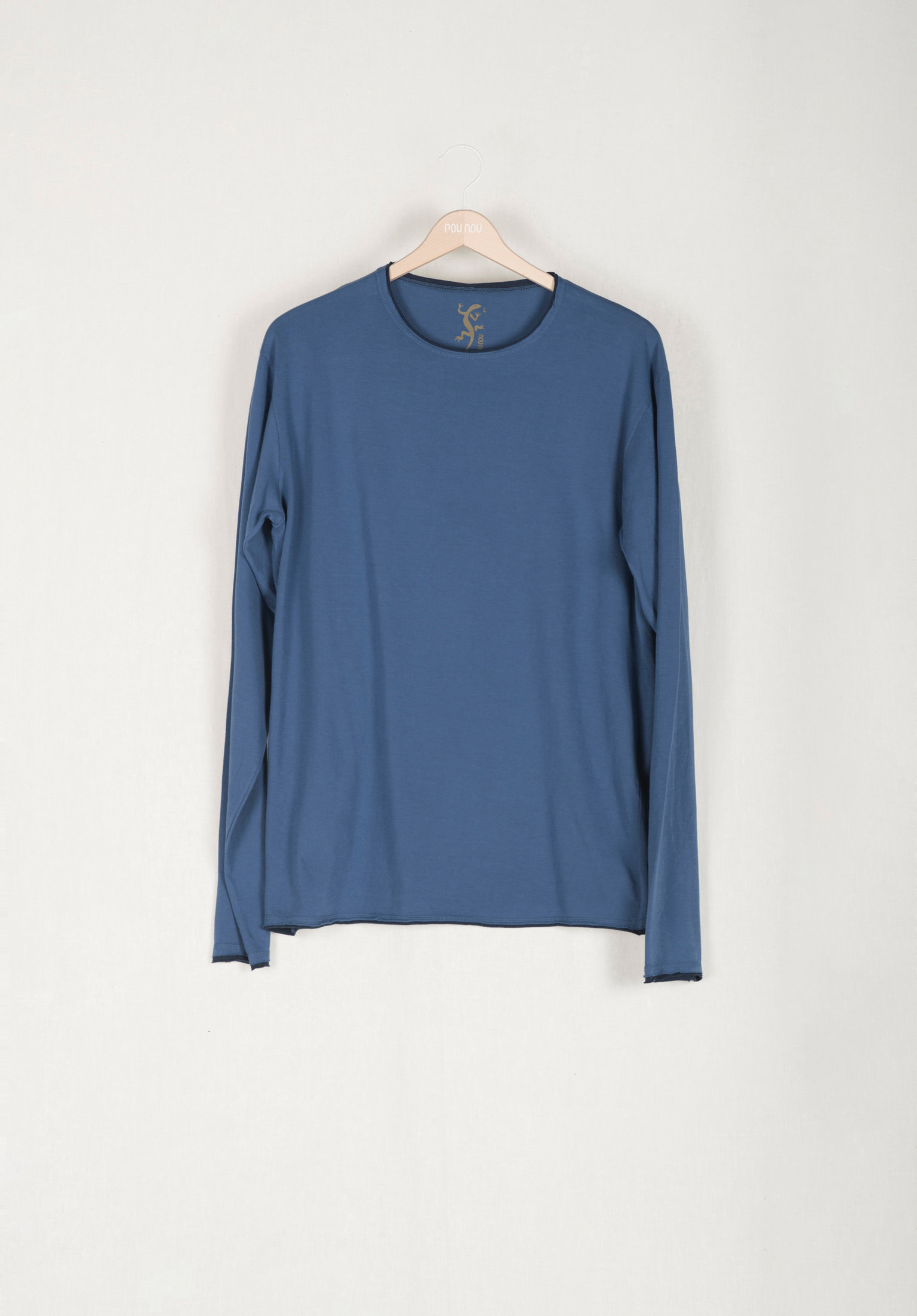 Plain long-sleeved cotton t-shirt rollie 