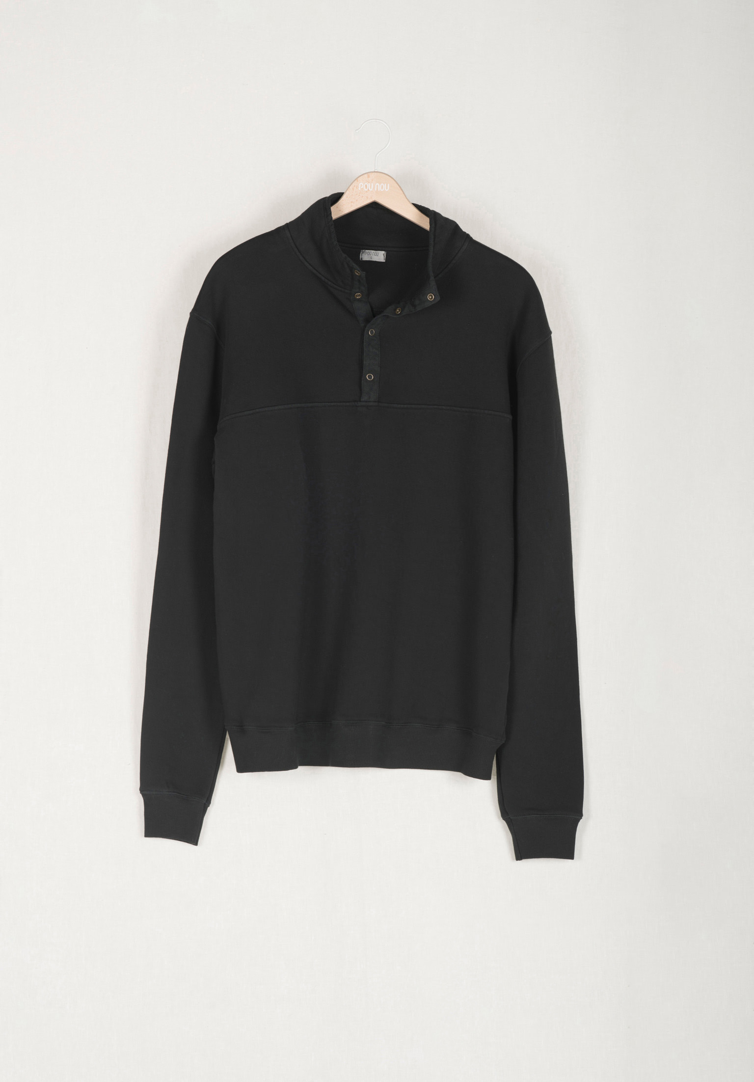 Placket sweatshirt 
