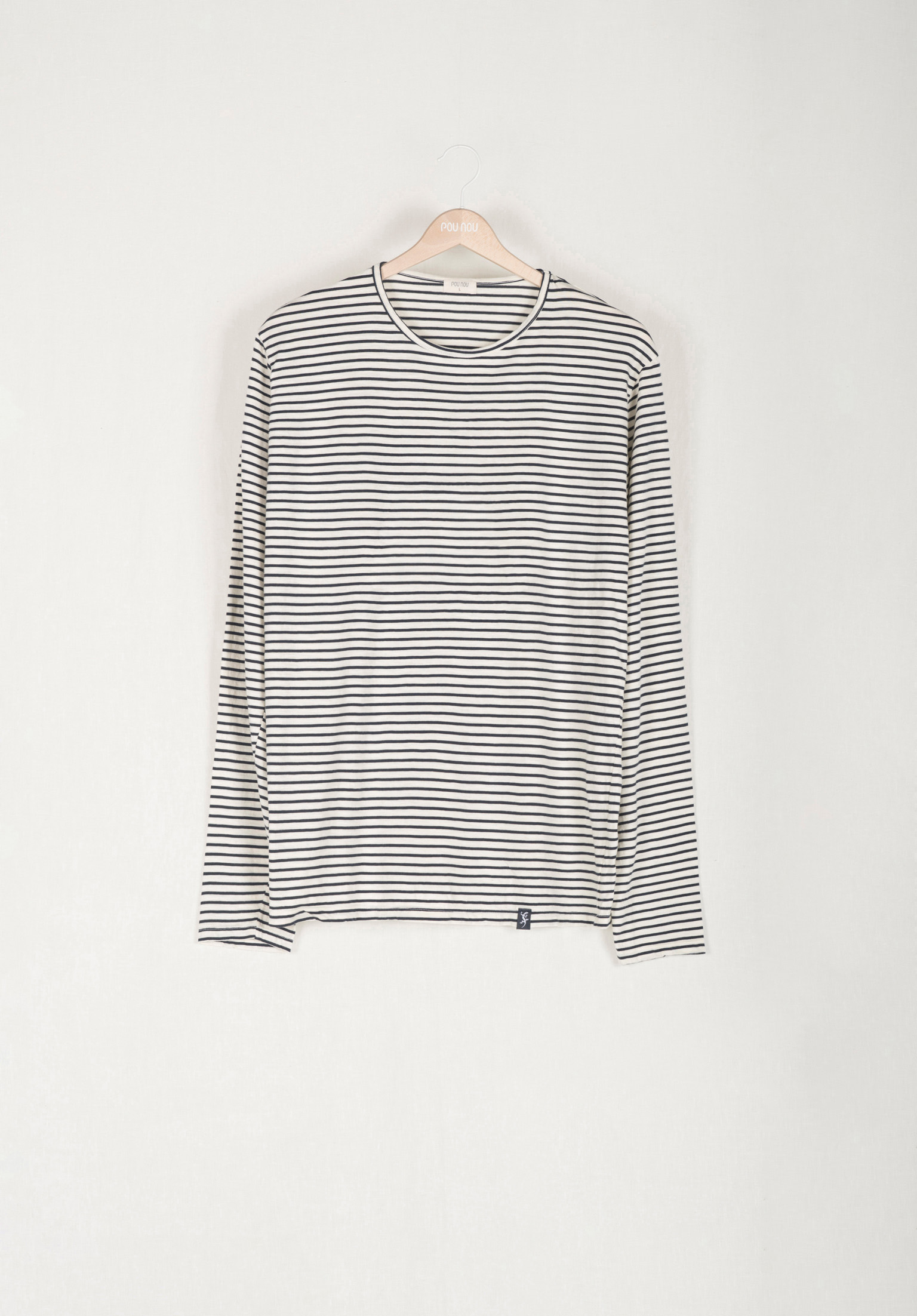 Striped flamé jersey jumper 